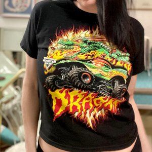 Monster Jam Monster Truck Dragon T-shirt
